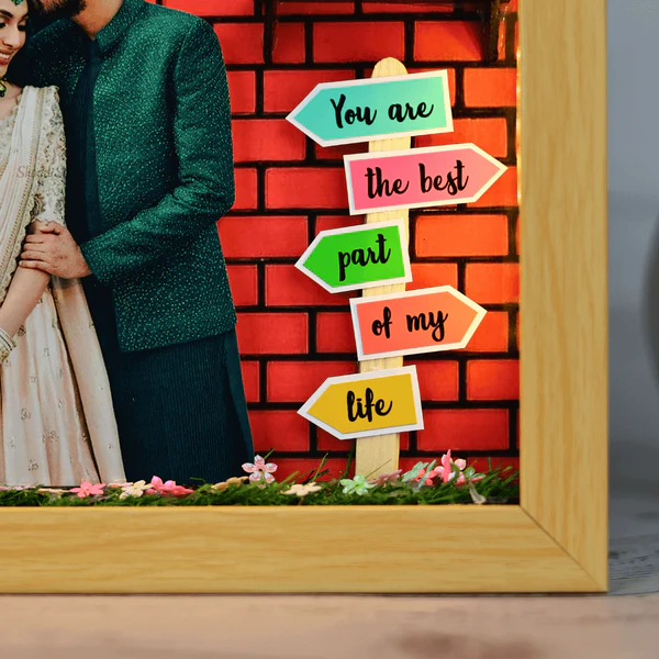 Happy Anniversary Miniature Frame - Image 3