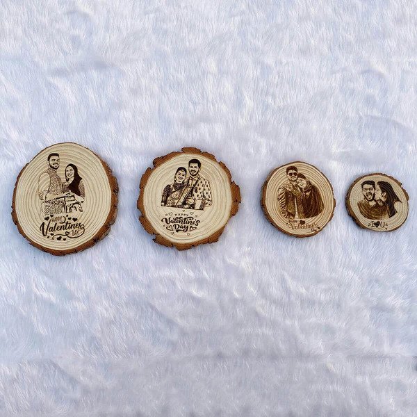 Himalayan Natural Wooden Engraved Frame - Image 5